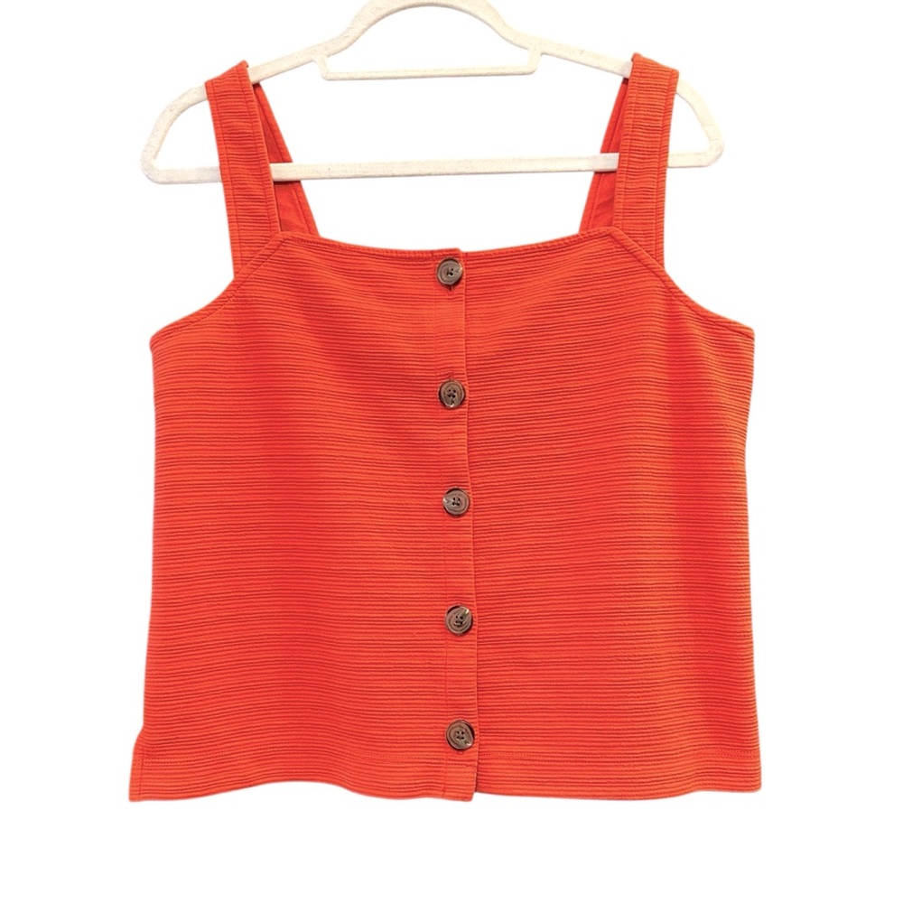J. CREW button up tank Size M